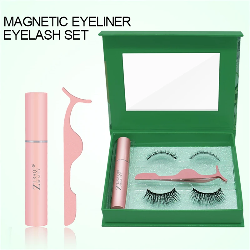 

Magnetic eyelashes handmade 3D/6D magnetic lashes natural false eyelashes magnet lashes with gift box