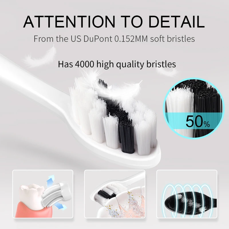 Comprar SEAGO sónico cepillo de dientes eléctrico recargable USB Ultra sónico cepillo de dientes mejorado adulto impermeable vibrador saludable regalo de viaje