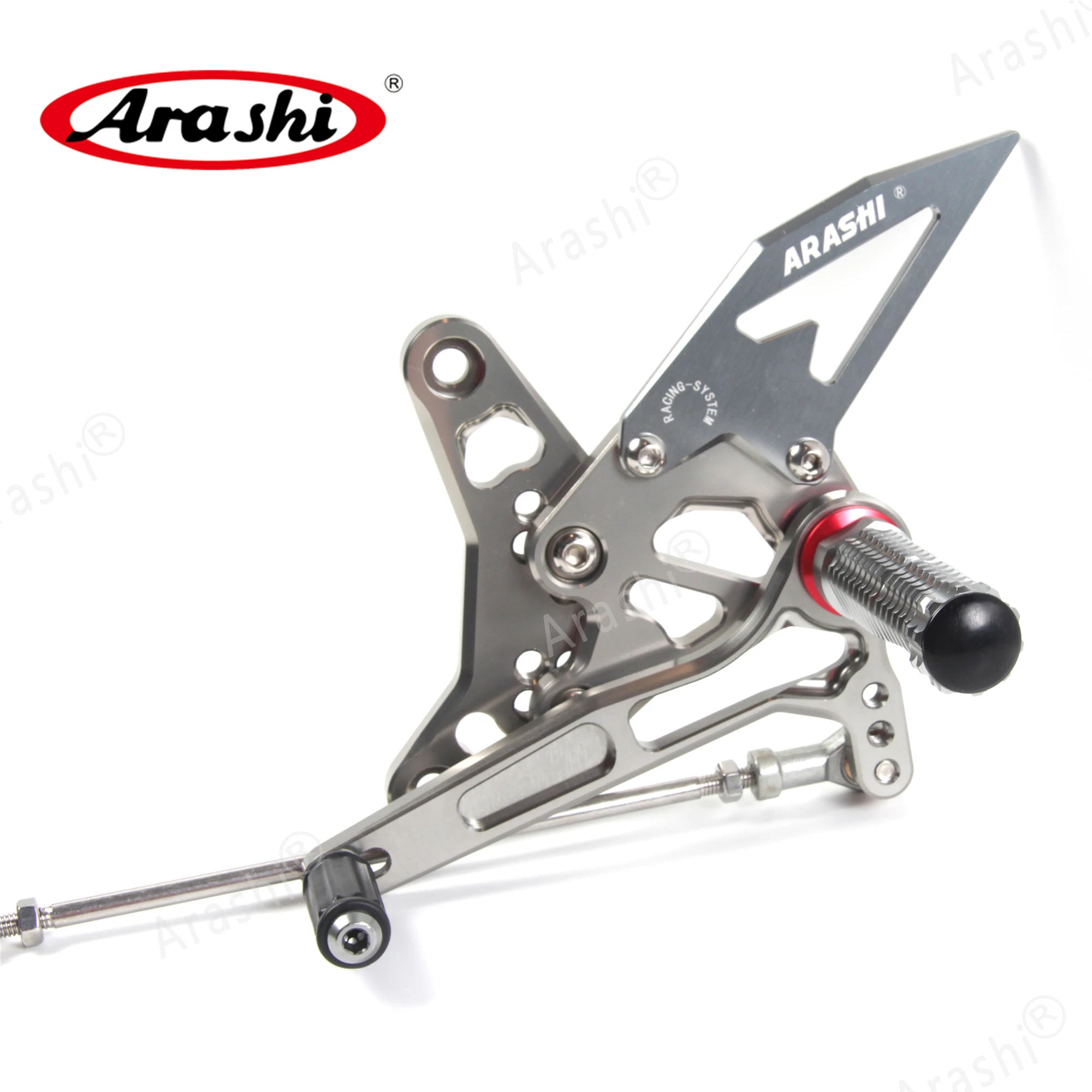 Arashi CNC Rider Rearset для SUZUKI SV650 SV650S регулируемые Подножки подставка для ног 17 18 алюминий