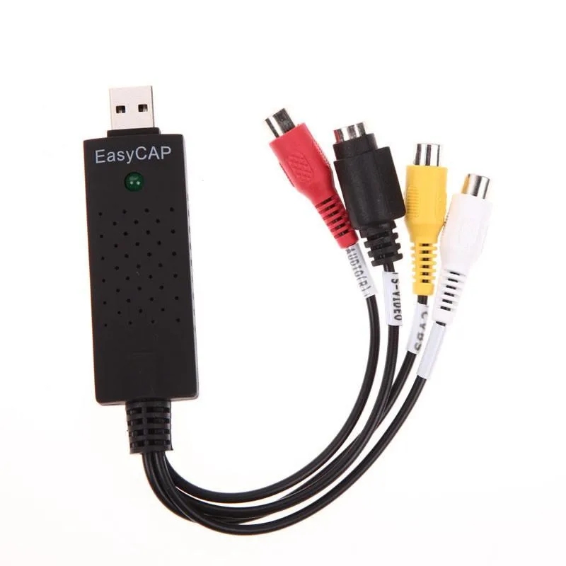 Адаптер USB Easycap 2 0 для видеозахвата ТВ DVD VHS видео DVR карта захвата с