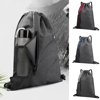 

5# Backpack Outdoor Sport Camping Casual Unisex Bundle Rope SportBackpack Women Men Backpack Travel Bag Backpack Bag