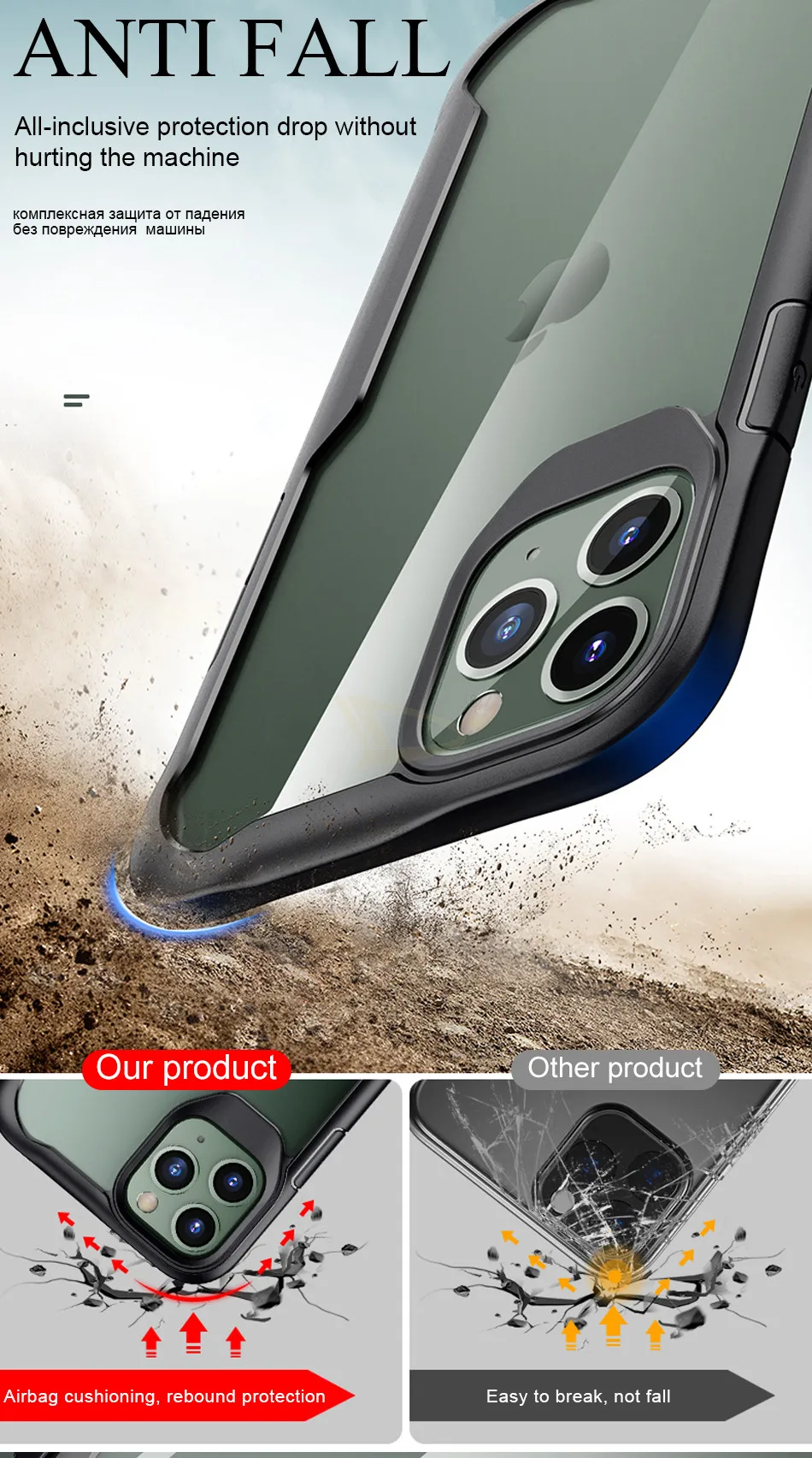 Роскошный мягкий силиконовый бампер чехол для телефона для IPhone 11 Pro X XR XS Max 6 6s 7 8 Plus прозрачная задняя крышка противоударный защитный чехол