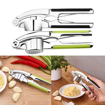 

Multi-function Garlic Presser Non-rusting Durable Garlic Grinding Slicer Kitchen Cooking Gadgets