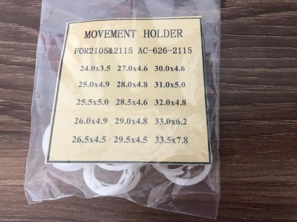 Assortment of 10 PCs Premium Case Movement Rings for Mayota 2015 and 2115 | Наручные часы
