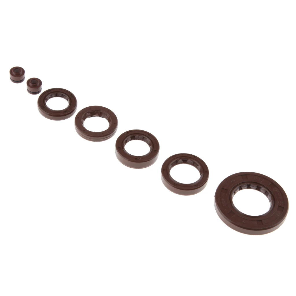 Complete Crankshaft Oil Seal for Yamaha 100cc RSZ100 JOG100 ZY100 Moped