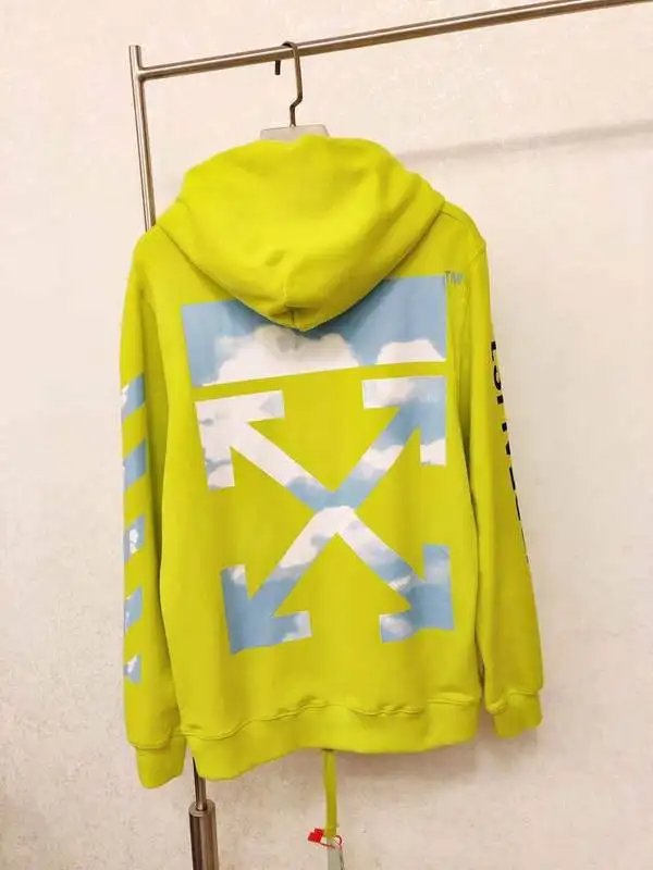 Толстовка с принтом синего неба и стрелы Off-white limited