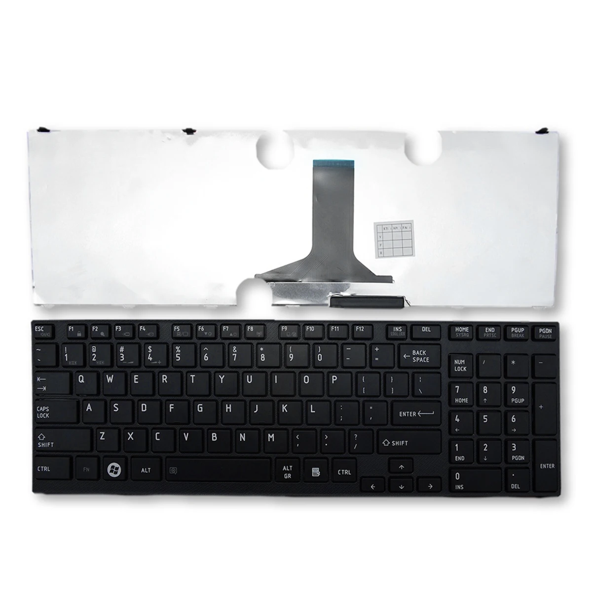 Laptop Keyboard Replacement for Toshiba Satellite P750 P750D P755 p755-s5320 P770 P770D P775 p775-s7215 Series US Layout | Компьютеры и