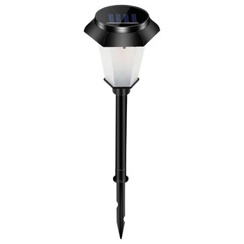 

4pcs Yard Festival 12 LED Pathway Outdoor Garden Waterproof Hanging Driveway Lawn Camping Walkway Landscape Solar Light