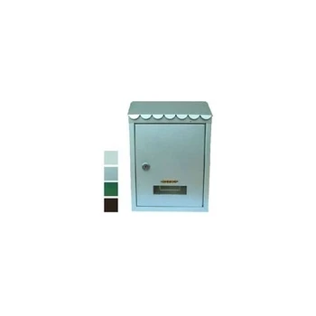 

Sicuro 56437 CDF06571 Cassetta Postale Media con Tetto e Chiave a Cilindro, Nero, 0.070000000000000007x0.21x0.3 cm