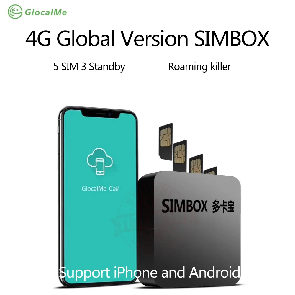 4G SIMBOX 4SIM 2 резервный ящик 3SIM Карты активировать онлайн SIMADD для i Phone 6/7/8/12/X/XS MAX и Android