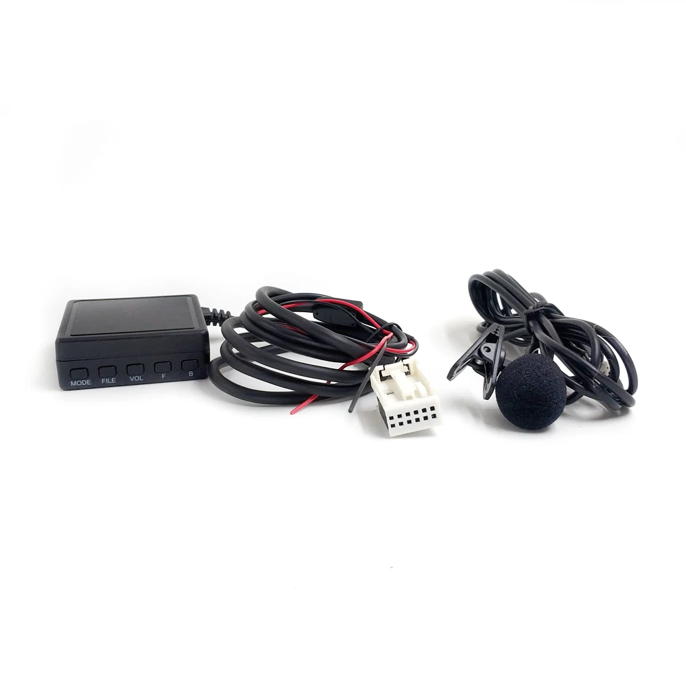 Biurlink RD4 VDO беспроводной Bluetooth аудио приемник ручной Бесплатный микрофон адаптер для peugeot 308 для Citroen Berlingo B9 C3 C4 C5