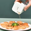 Seasoning Box Four-Divided Transparent Plastic Storage Box Cooking Bottle Seasoning Jar Hand-Press Household Kitchen Supplies 2