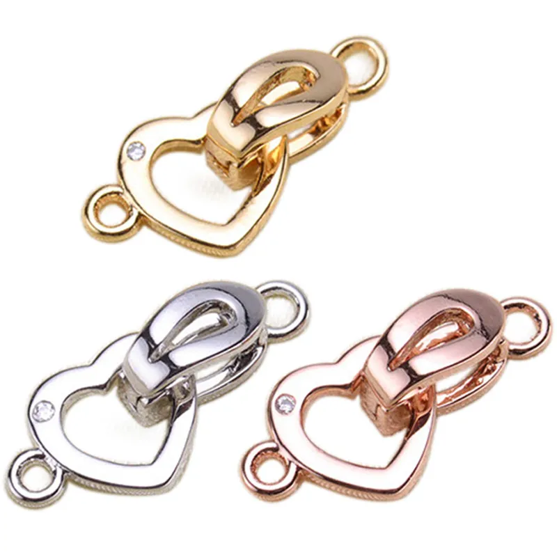 

New Jewelry Making DIY Golden/Silvery Connector Clasps Findings Women Fashion Beads Pearls Bracelets Metal Clasps Accessories