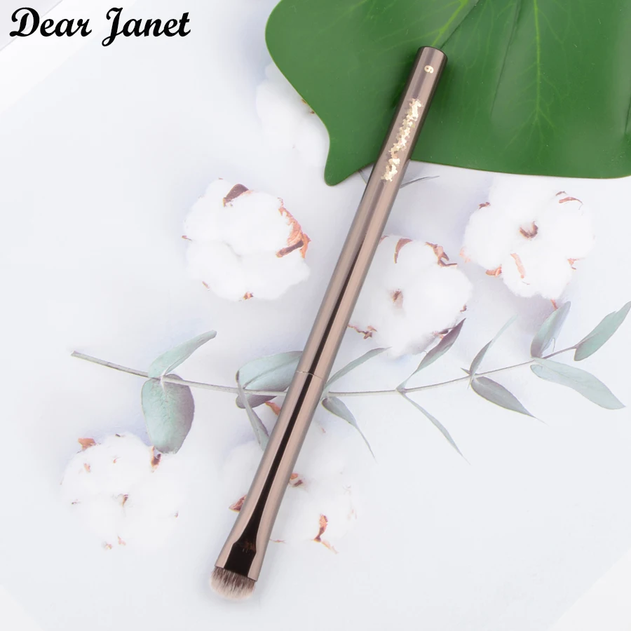 Кисти для макияжа с металлической ручкой 1 шт.|Аппликатор теней век| |