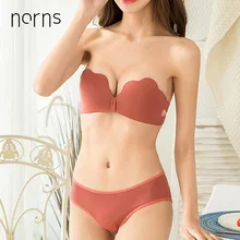 Модное нижнее белье для активного отдыха, пуш-ап, бюстгальтер с глубоким v-образным вырезом, невидимая проволока, без косточек, без спинки, нижнее белье с глубоким вырезом, женское нижнее белье