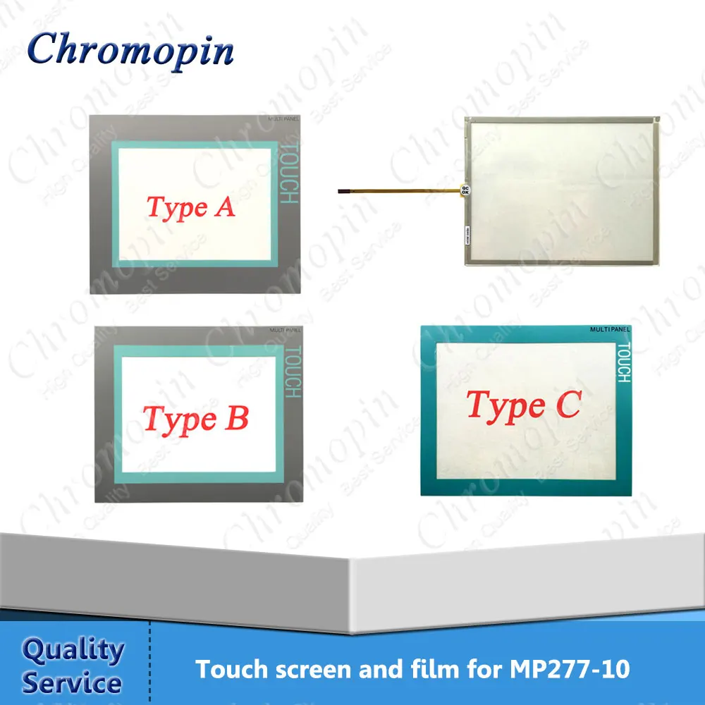Сенсорная панель для 6AV6643 7CD00 0CJ1 6AV6 643 MP277 10 с защитной крышкой|ЖК-экраны и панели