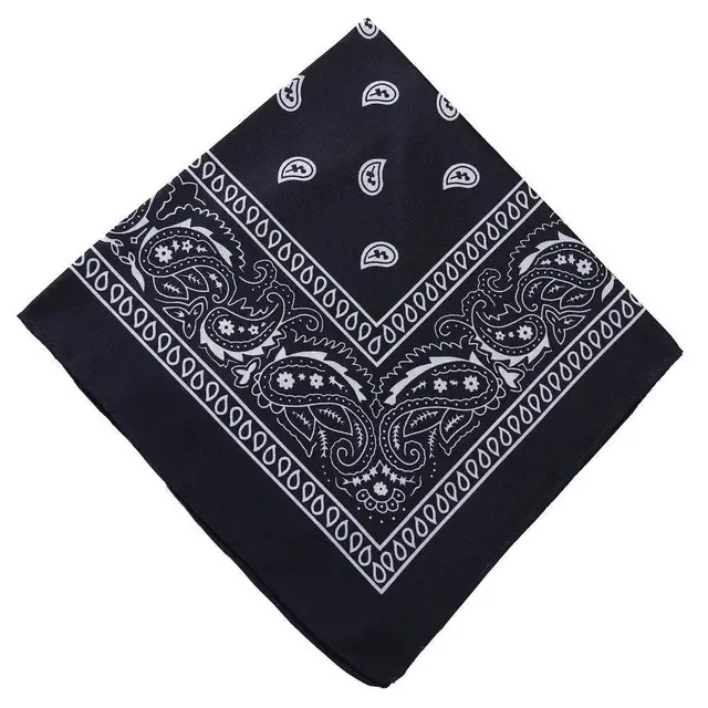 Bohemian Print Bandana Hair Bands for Girls Women Kids Unisex Square Scarf Turban Headband Hair Accessories U