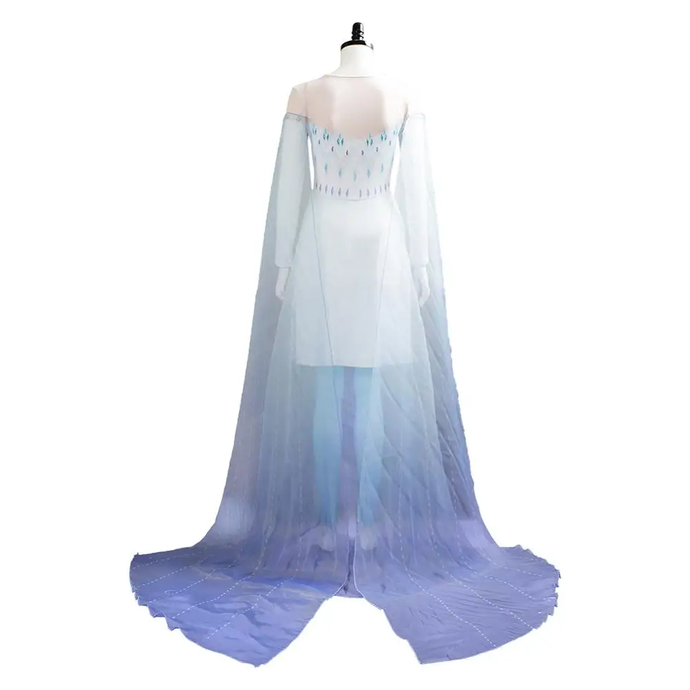Elsa Cosplay Kostum Ahtohallan Gua Snow 