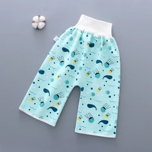 Waterproof Sleeping Bed Potty Trainining Kids Nappy Pants Baby Diaper Pants Infant Toilet Training Leak-proof Diapers