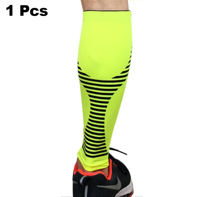Travel Leg Warmers Compression Socks Protector Knee Support Leg Guard Sport Basketball Nature Hike Football Running Shin Protect Green Leg Warmers