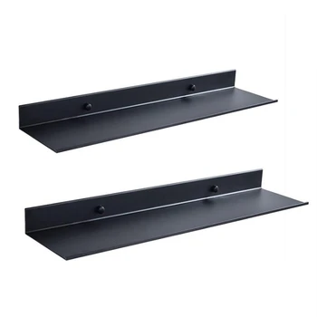 

2 Pcs Bathroom Shelves Kitchen Wall Shelf Shower Storage Rack Bathroom Accessories, 50cm & 30cm