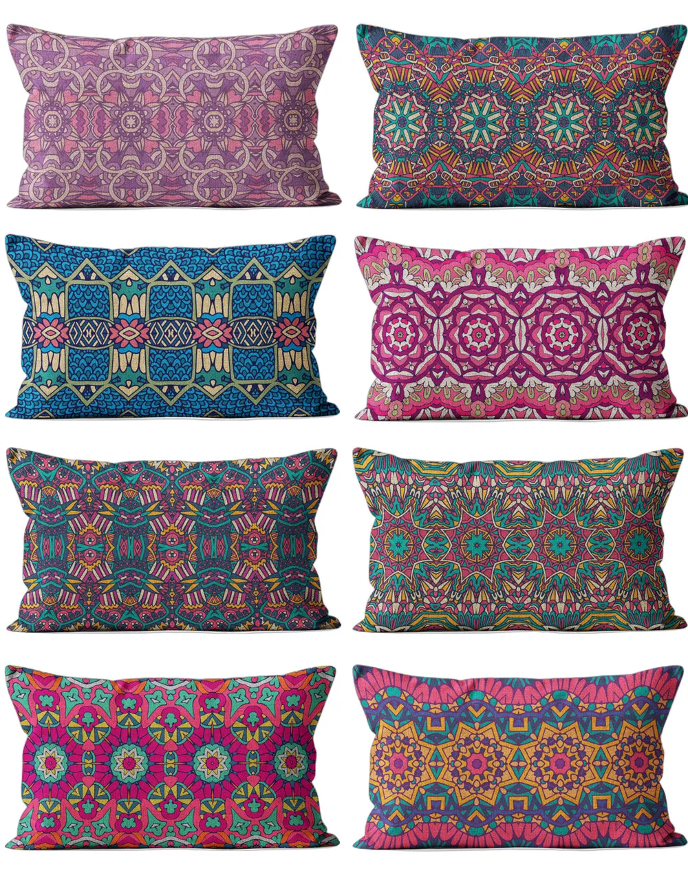 Boho Moroccon-Style Rectangle Cushion Covers australia