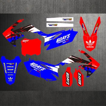 

Motorcycle stickers custom complete tool graphics background decal sticker quantity luster for team CRF250R10-13450R09-12 2009