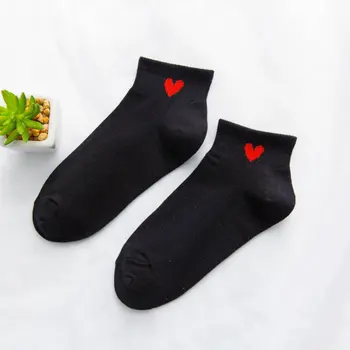 

fashion cute ladies funny socks women casual cotton socks soft socks cartoon heart-shaped socks