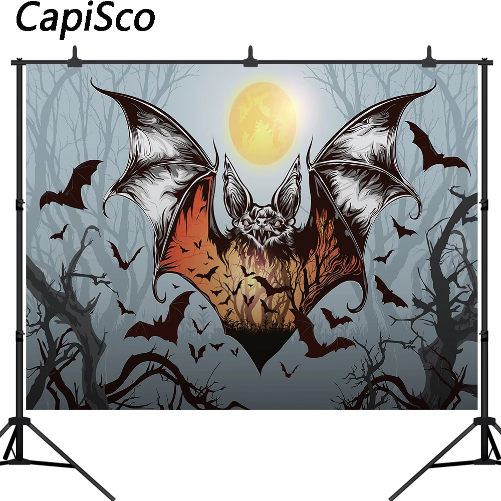 Capisco霧森背景コウモリ木草原明るい月ホラーナイトフェスティバルパーティーの壁紙ハロウィンイベントバナー 背景 Aliexpress Capisco霧森背景コウモリ木草原明るい月ホラーナイトフェスティバルパーティーの壁紙ハロウィンイベントバナー 背景 Aliexpress
