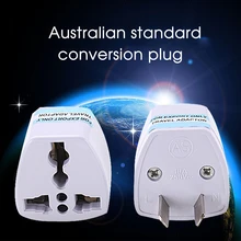 1Pc Reise Universal Power Adapter Wand Ladegerät Conversion Sockel UK Australien UK AU Stecker Welt Stecker Umwandlung Gartengeräte(China)