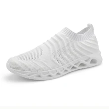 Lightweight Breathable Sports Shoes Men Flying Weaving Socks Slip-on Running Shoes Mens Comfortable Sneakers Zapatillas Hombre Lightweight Breathable Sports Shoes Men Flying Weaving Socks Slip-on Running Shoes Mens Comfortable Sneakers Zapatillas Hombre