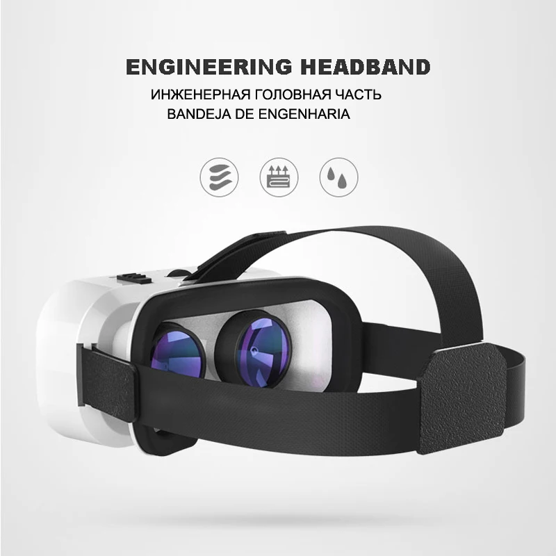 VR Shinecon G05A вр видео шлем виртуальной реальности очки 3D 3 D для iPhone Android смартфона
