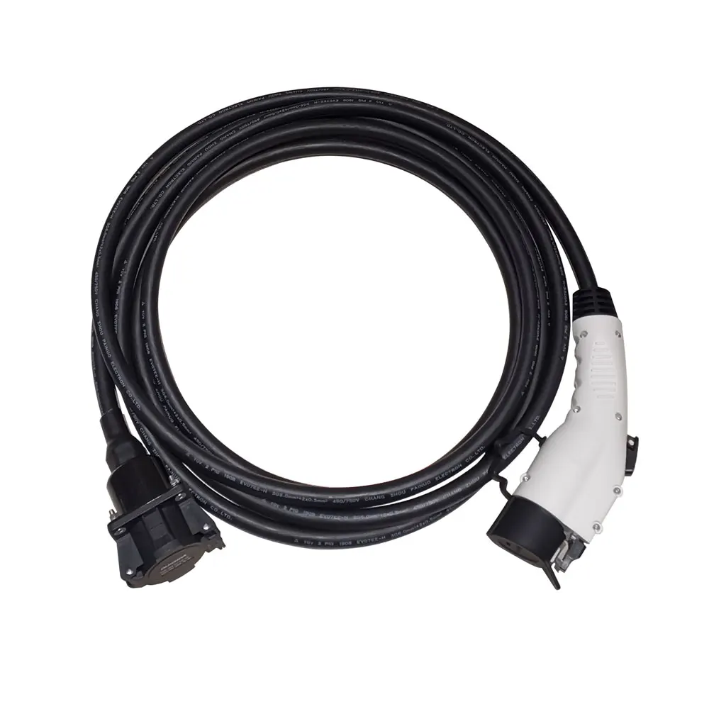 US $113.75 16a 32a 50a Type 1 Sae J1772 Charging Extension Cable Cord TuvUl Electric Vehicle Car Connector For Charging Station Ev Charger