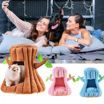 

Cozy Pet Bed Warm Cave Sleeping Bed Puppy House For Cats And Small Dogs Оaquarium Dog Clothes Дежда Для Собак Аквариум 20