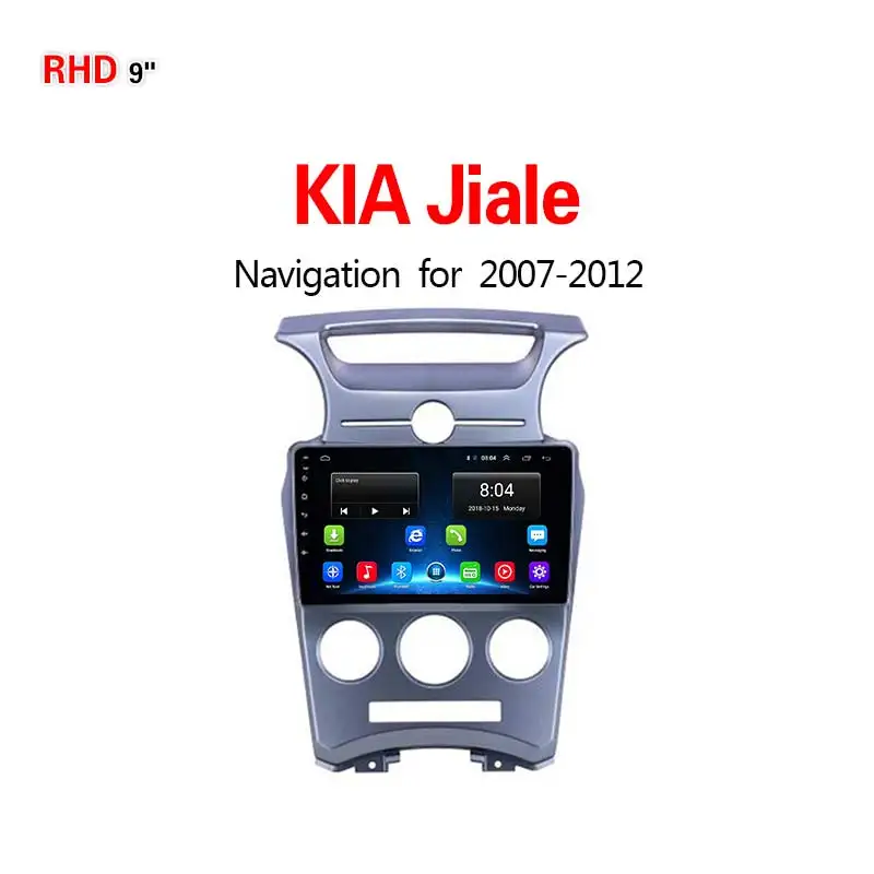 Lionet gps-навигация для автомобиля KIA Jiale(MT) 2007-2012 9 дюймов RK1022X - Размер экрана, дюймов: 4G1G16G