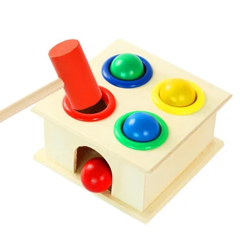 

Early Education Skills Childhood Learning Game Fun Practical Wooden Toys Non Toxic Easy Apply Interactive Playing Hit Hamster