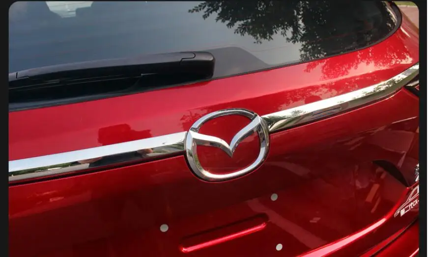 Применяется только для-19 Mazda CX-5 резервная коробка украшения полосы CX5 модификация задней отделки