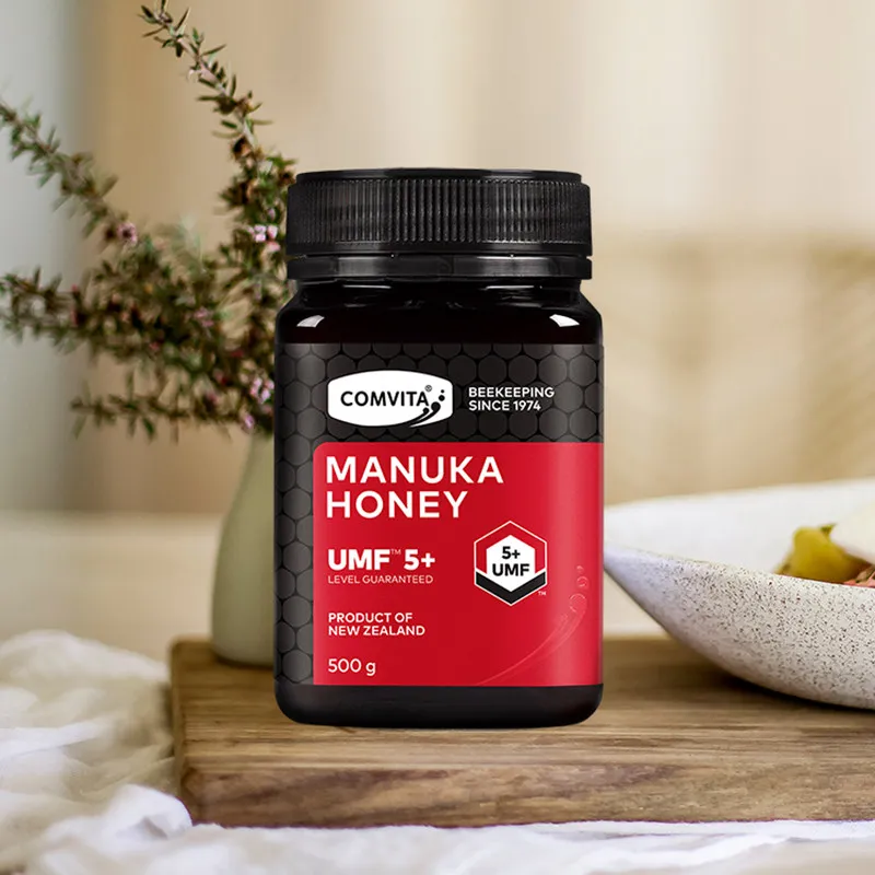 Новая версия NewZealand Comvita Manuka honey UMF5 + 500 г энергетическая добавка для здоровья