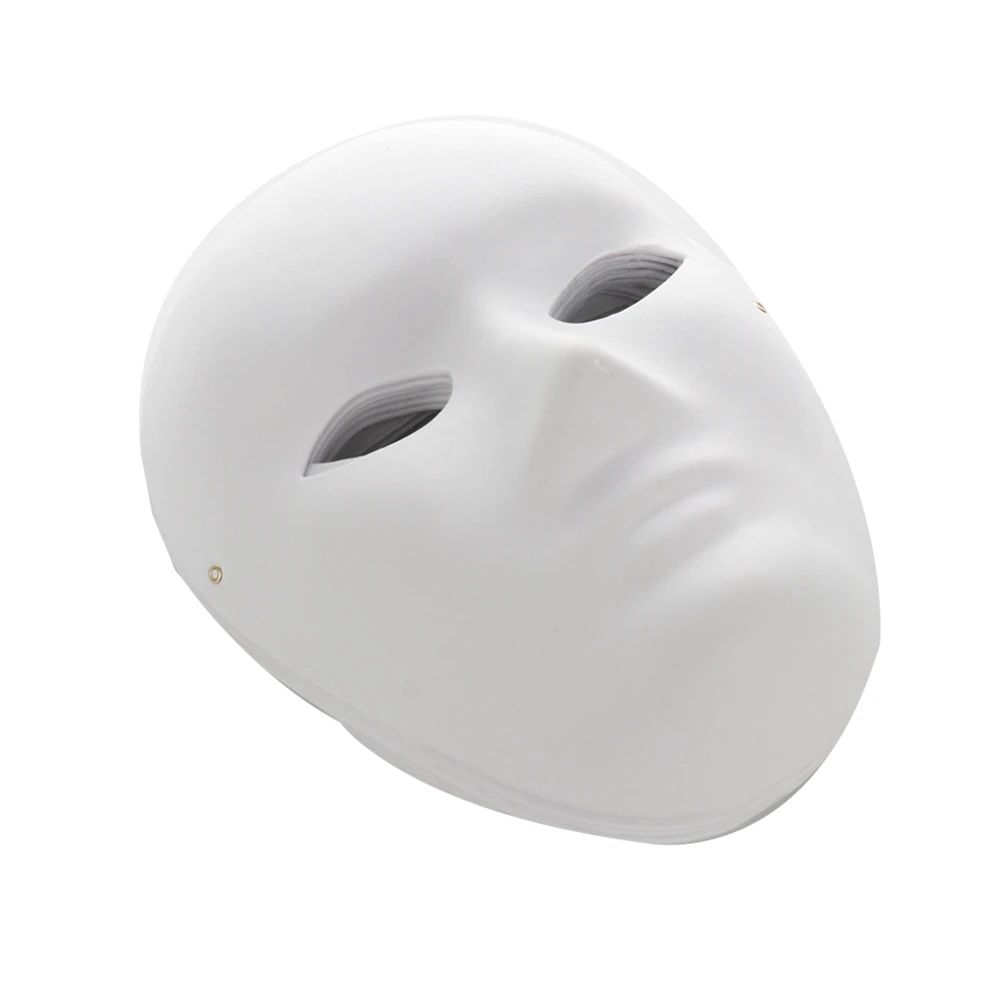 日曜大工の白いマスク 12個 フルフェイスオペラマスク ハロウィーンマスク パーティーマスク Aliexpress