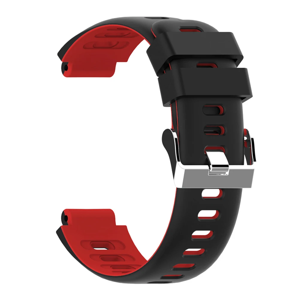 Силиконовый регулируемый ремешок для часов сменный умных Garmin Forerunner