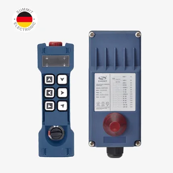 

SUMT-S06 Industrial Wireless Radio 6 Single Speed Buttons Remote Control (1 Transmitter+1 Receiver) for Crane Hoist 36V 220V380V