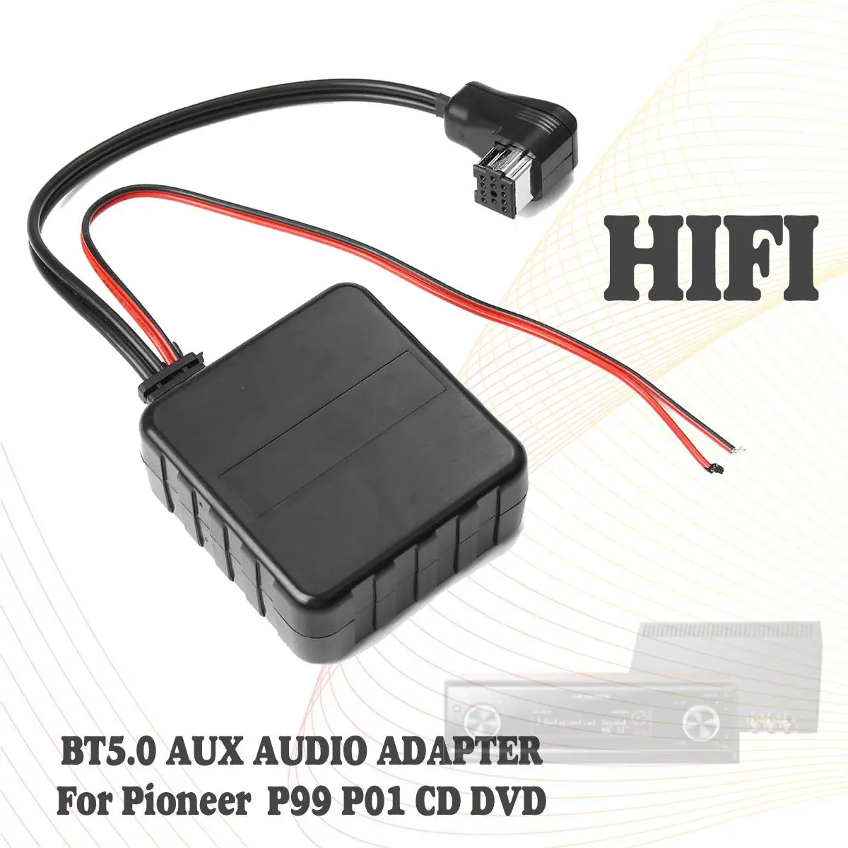 Автомобильный модуль bluetooth AUX кабель адаптер для Pioneer P99 P01 CD DVD головное устройство