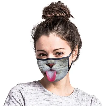 

Pollution Face Masks Unisex Outdoor Non-Woven Fabric Dust Proof Mask PM2.5 Windproof Mouth Cover for Men Women Black Mascarar