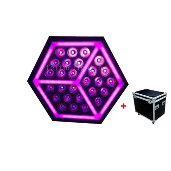 

With fly case led cube par 12pcs *10w 4 in1 rgbw led par light 12*10w par led party dj lighting