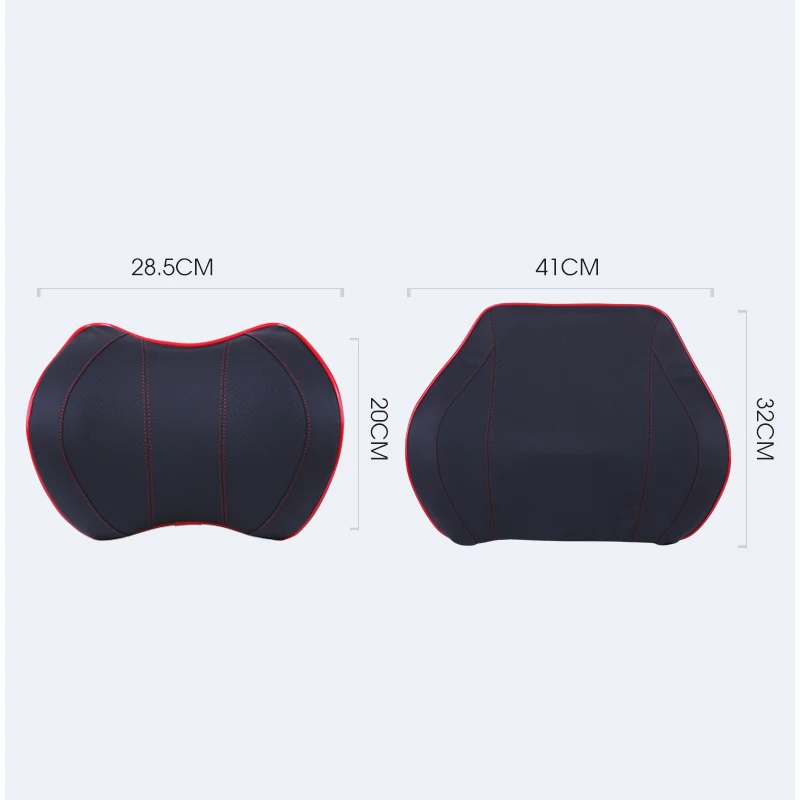Car Seat Head Neck Rest Massage Auto Pillow Space Memory Neck Headrest Car Cover Vehicular Pillow Seat Headrest Accessories
