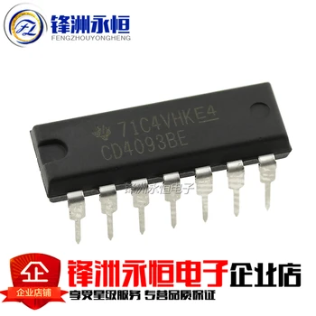

10PCS CD4093BE HCF4093BE DIP14 CD4093 DIP 4093 DIP-14 4093BE new original IC