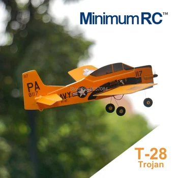 

MinimumRC T-28 Trojan 360mm Wingspan 3 Channel Trainer Fixed-wing RC Airplane Outdoor Toys For Children Kids Gifts