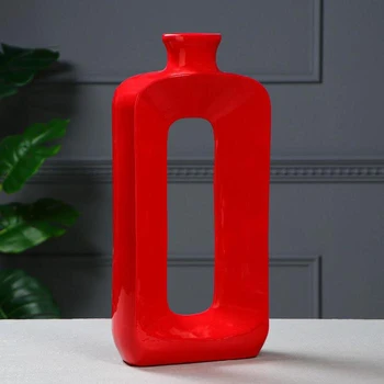 

Floor vase "Musel", color red, 43 cm 1476150