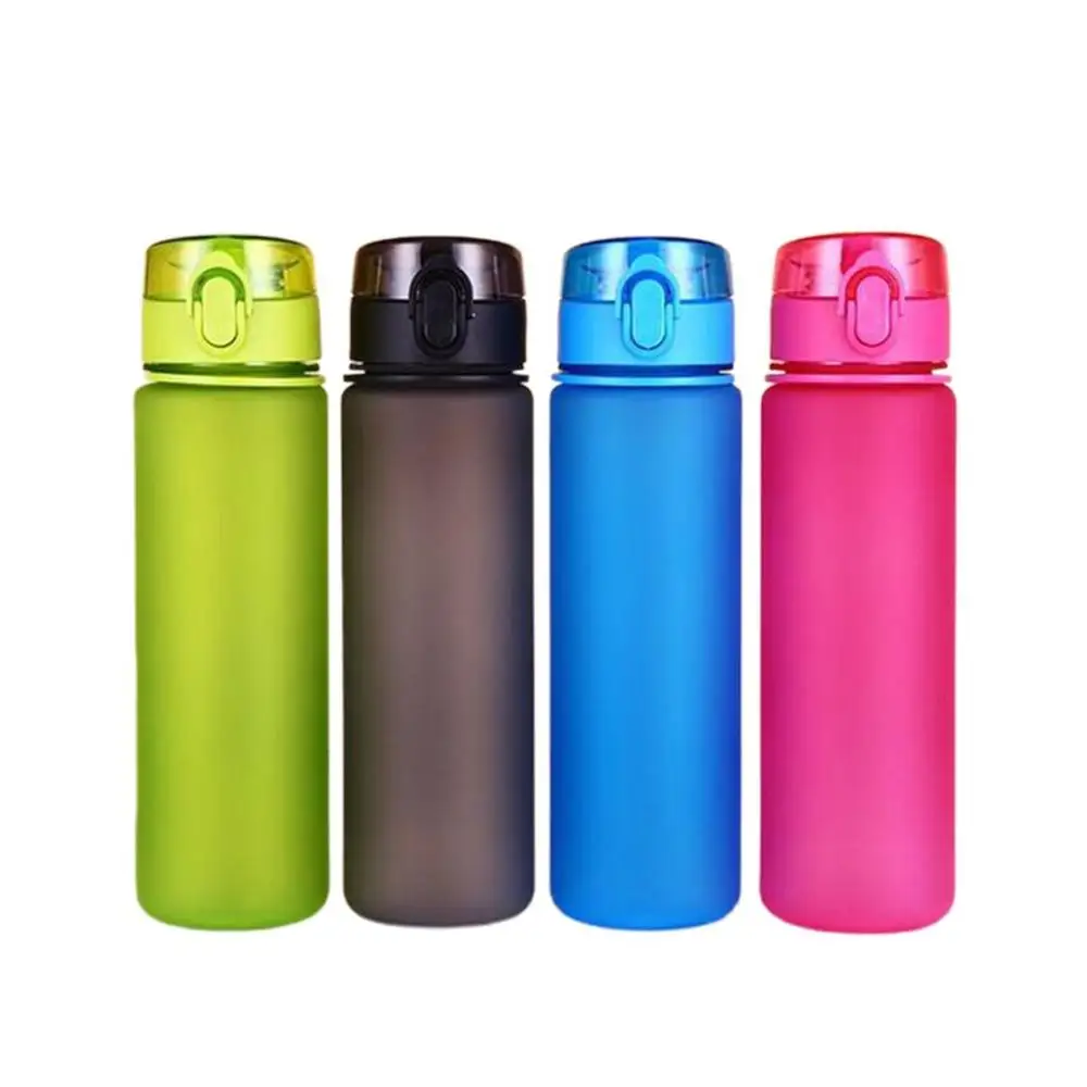 

560ml Creative Portable Leak-proof Water Bottle Drinking Plastic High Quality Tour Outdoor Bicycle Sports 0°C~100°C 501ml-600ml