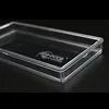 Souvenir box- 10pcs/lot Direct fit paper money currency bill box plastic Banknote case glass container 4